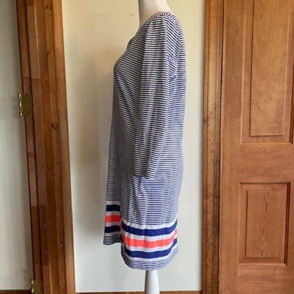 LILLY PULITZER Bomber Blue Exotic Garden Engineered Beacon Dress Size M - Picture 12 of 16